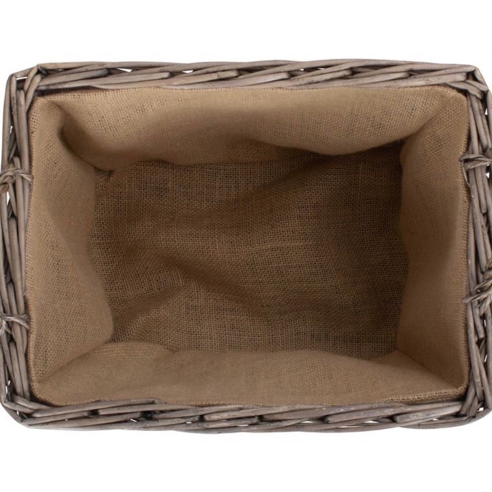 Natural Brown Wicker Storage Basket